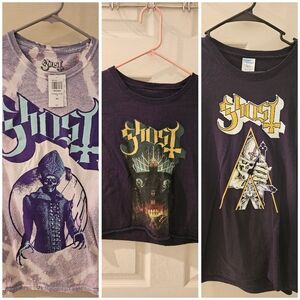 Ghost Band Tshirt Lot